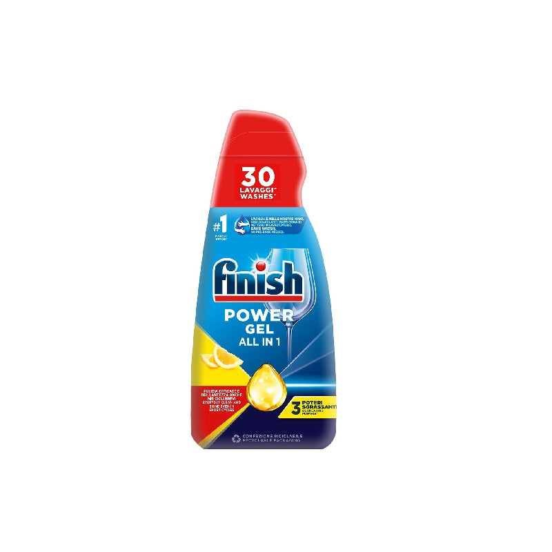 FINISH GEL ΠΛΥΝΤΗΡΙΟΥ ΠΙΑΤΩΝ 600ml 30 ΔΟΣΕΙΣ