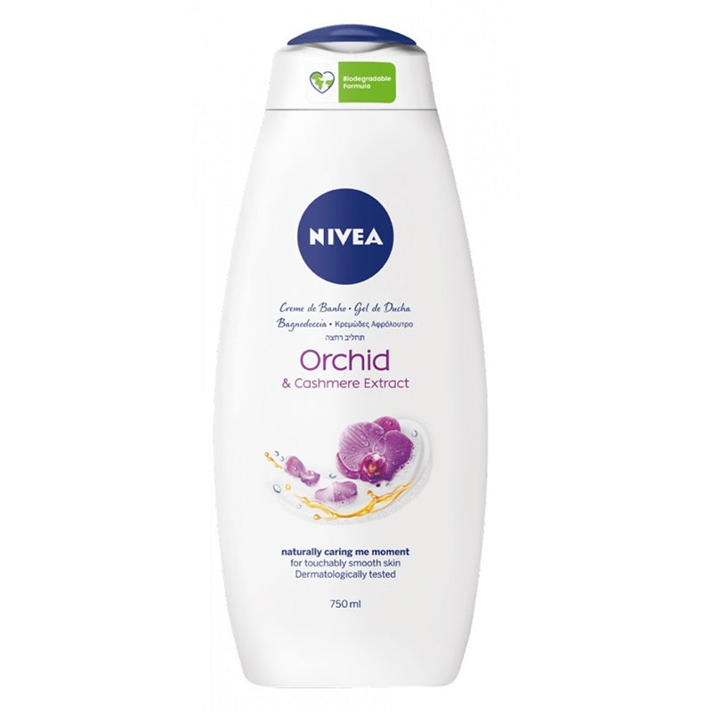 NIVEA ΑΦΡΟΛΟΥΤΡΟ 750ml ORCHID & CASHMERE EXTRACT