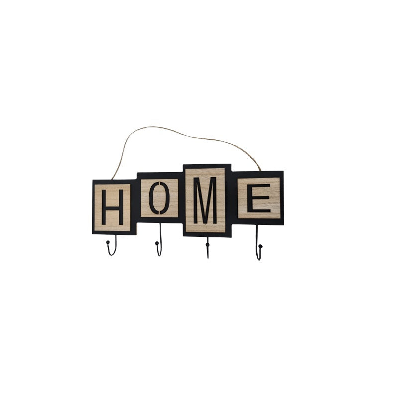 ΚΡΕΜΑΣΤΡΑ ΤΟΙΧΟΥ HOME 40x20cm ΞΥΛΙΝΗ