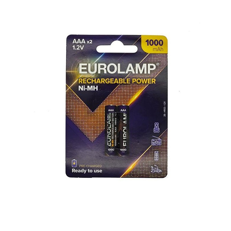 ΜΠΑΤΑΡΙΕΣ 3Α ΕΠΑΝΑΦΟΡΤΙΖΟΜΕΝΕΣ 1000mAh 2ΤΕΜ