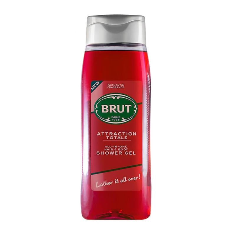 BRUT SHOWER GEL 500ml TOTAL ATTRACTION