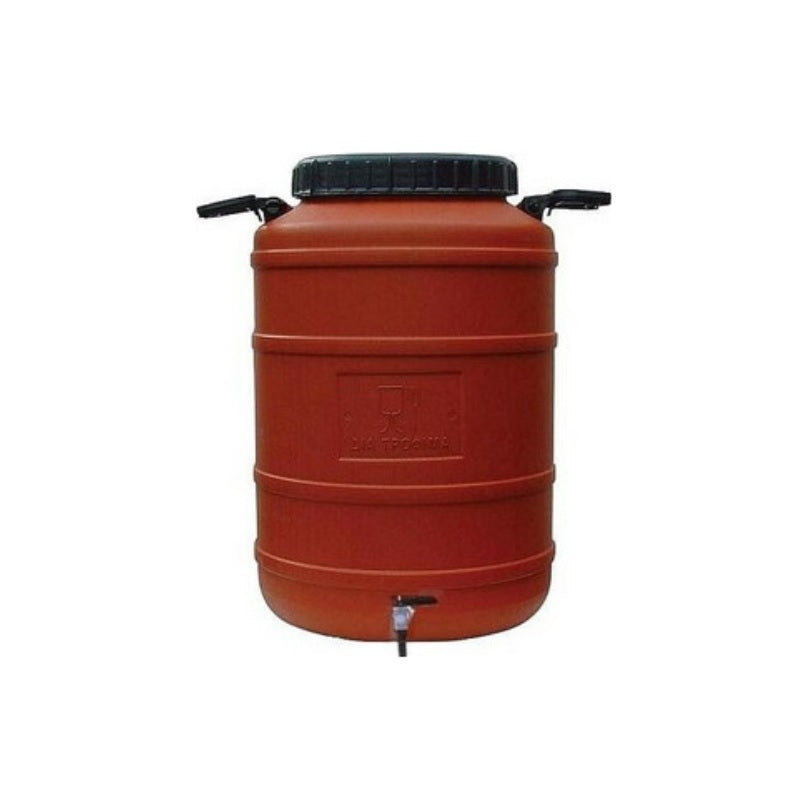 ΒΑΡΕΛΙ 35lt ΜΕ ΚΑΝΟΥΛΑ ΠΛΑΣΤΙΚΟ ΚΑΦΕ