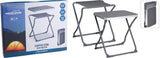ΤΡΑΠΕΖΙ ΣΚΑΜΠΟ ΚΑΜΠΙΝΓΚ 2 ΣΕ 1 47x43x47cm ΠΤΥΣΣΟΜΕΝΟ