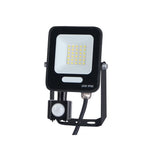 ΠΡΟΒΟΛΕΑΣ LED 20W SMD ΜΕ ΑΝΙΧΝΕΥΤΗ ΚΙΝΗΣΗΣ 6500K EUROLAMP