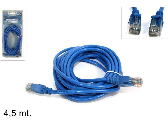 ΚΑΛΩΔΙΟ UTP 4.5m PATCH CORD INTERNET