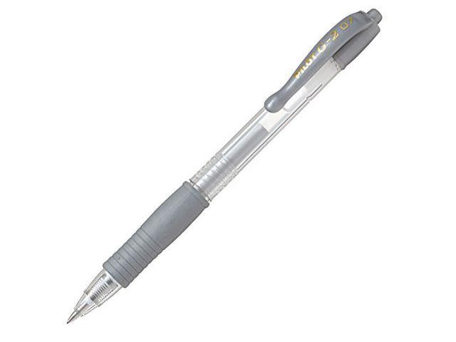 ΣΤΥΛΟ PILOT ΚΟΥΜΠΙ G-2 0.7mm ΑΣΗΜΙ