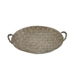 ΔΙΣΚΟΣ ΜΕΤΑΛΛΙΚΟΣ 37x32.5cm ΧΡΥΣΟΣ ΑΝΑΓΛΥΦΟΣ ΜΕ ΛΑΒΕΣ