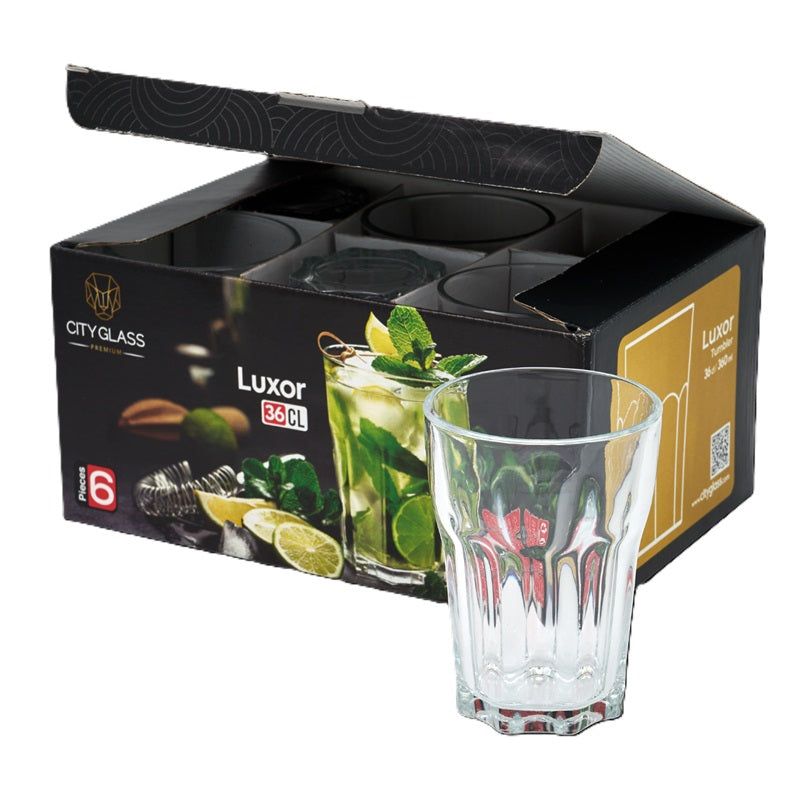 ΠΟΤΗΡΙΑ ΝΕΡΟΥ 6ΤΕΜ 36cl LUXOR