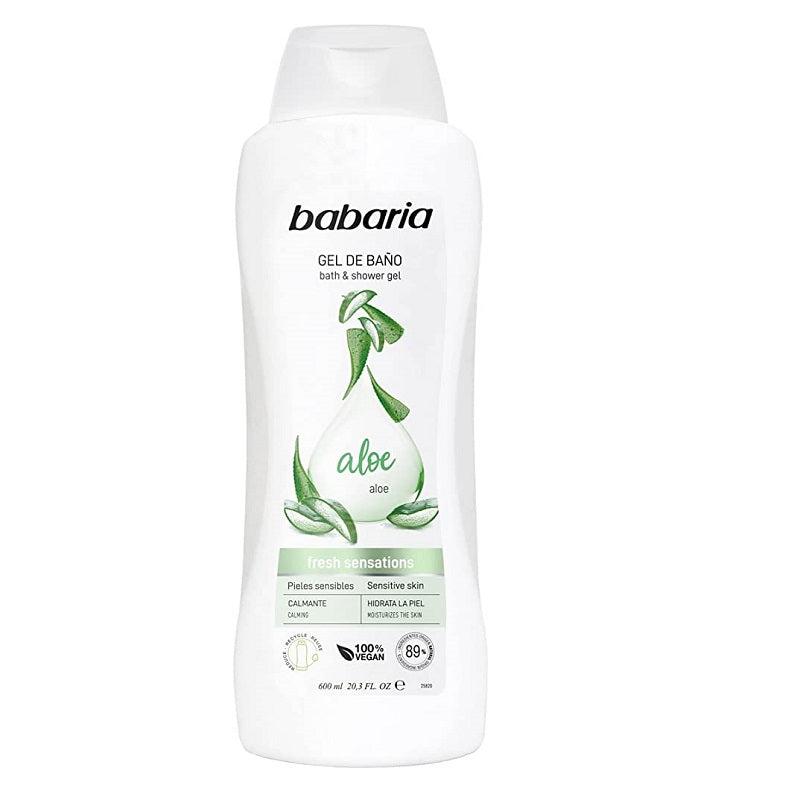 BABARIA GEL ΑΦΡΟΝΤΟΥΣ 600ml ALOE VERA