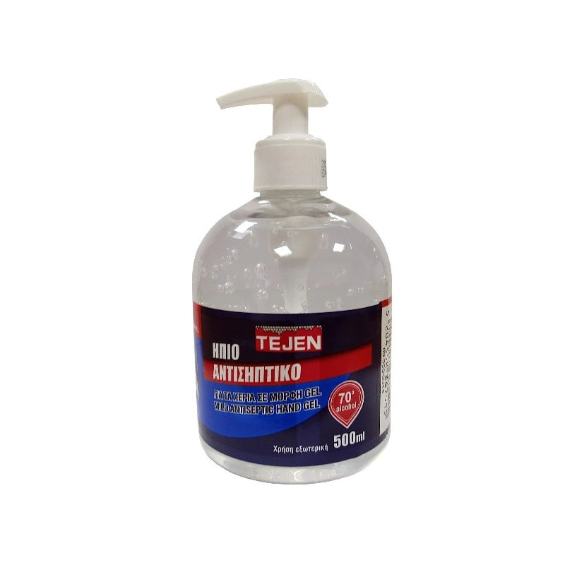 ΑΝΤΙΣΗΠΤΙΚΟ GEL ΧΕΡΙΩΝ 500ml ΜΕ ΑΝΤΛΙΑ