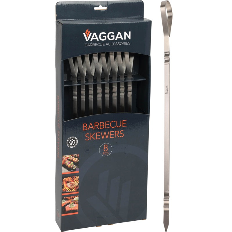 ΚΟΝΤΟΣΟΥΒΛΙΑ INOX 41cm 8ΤΕΜ VAGGAN