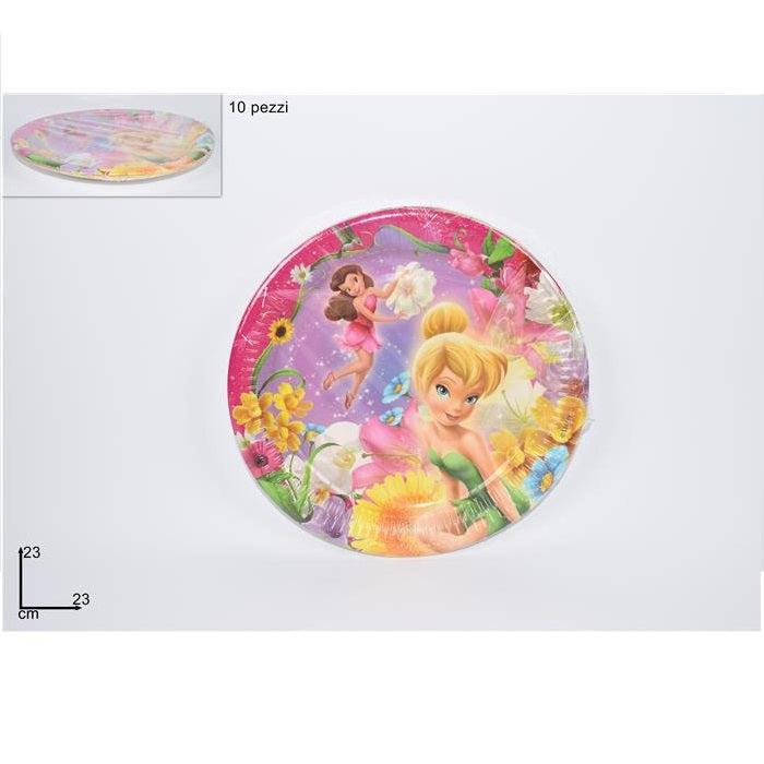 ΠΙΑΤΑ ΠΑΡΤΥ 10TEM 23cm TINKERBELL