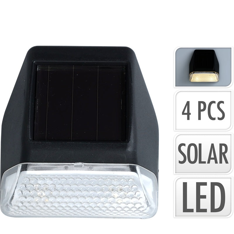 ΦΑΝΑΡΙ ΚΗΠΟΥ ΗΛΙΑΚΗΣ ΕΝΕΡΓΕΙΑΣ 4 ΛΑΜΠΕΣ 2LED 6.6x4cm WARM WHITE