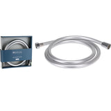 ΣΠΙΡΑΛ ΜΠΑΝΙΟΥ MATT SILVER PVC 1.50m BATHROOM SOLUTIONS
