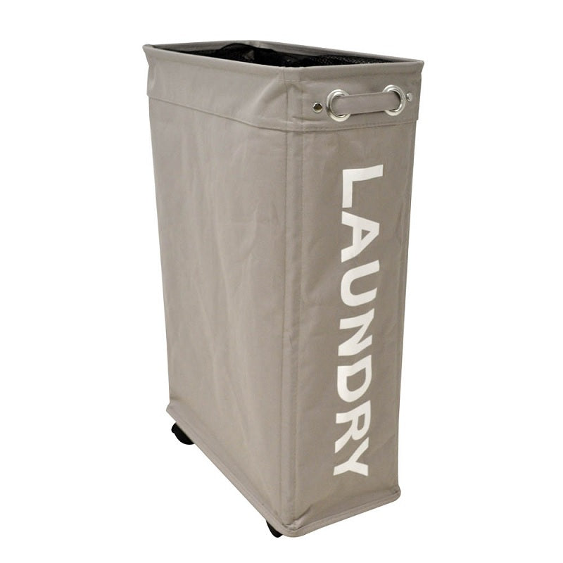 ΚΑΛΑΘΙ ΑΠΛΥΤΩΝ ΥΦΑΣΜΑΤΙΝΟ ΜΕ ΡΟΔΑΚΙΑ LAUNDRY 60εκ