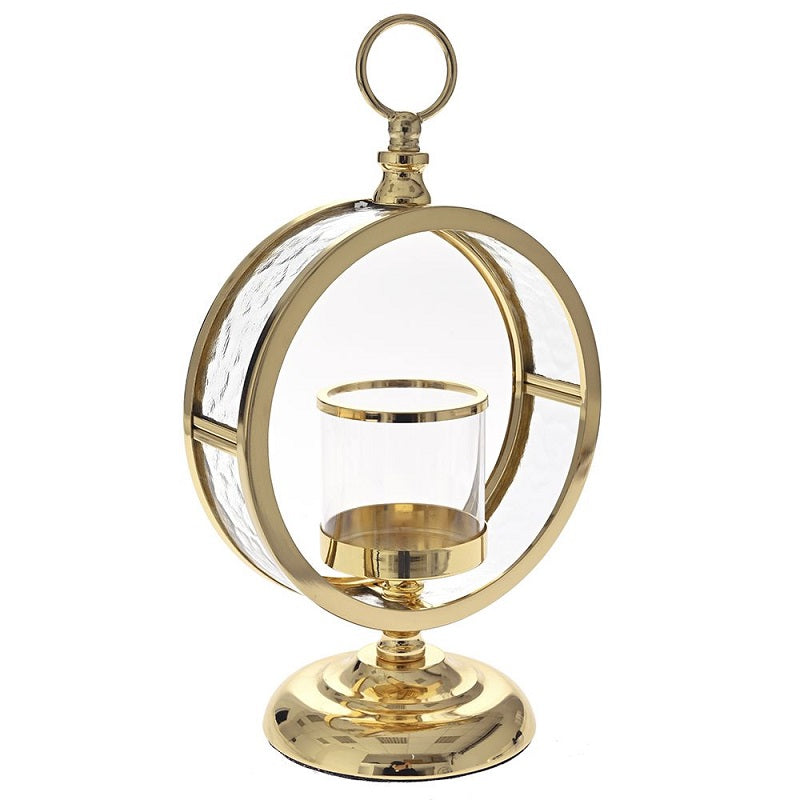 ΚΗΡΟΠΗΓΙΟ ΧΡΥΣΟ ΜΕΤΑΛΛΙΚΟ 20x12x34cm