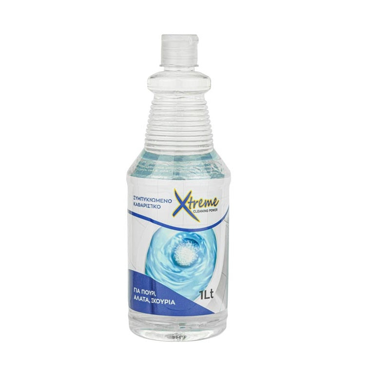 ΚΑΘΑΡΙΣΤΙΚΟ ΓΙΑ ΠΟΥΡΙ ΣΥΜΠΥΚΝΩΜΕΝΟ 1lt XTREME
