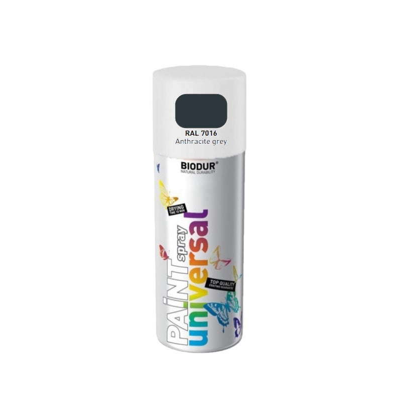 SPRAY ΧΡΩΜΑ ΓΚΡΙ ΑΝΘΡΑΚΙ 400ml 7016