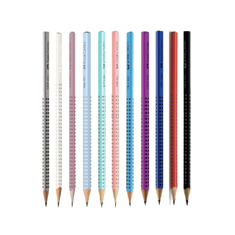 ΜΟΛΥΒΙ GRIP 2001 ΤΡΙΓΩΝΙΚΟ FABER ΔΙΑΦΟΡΑ ΧΡΩΜΑΤΑ