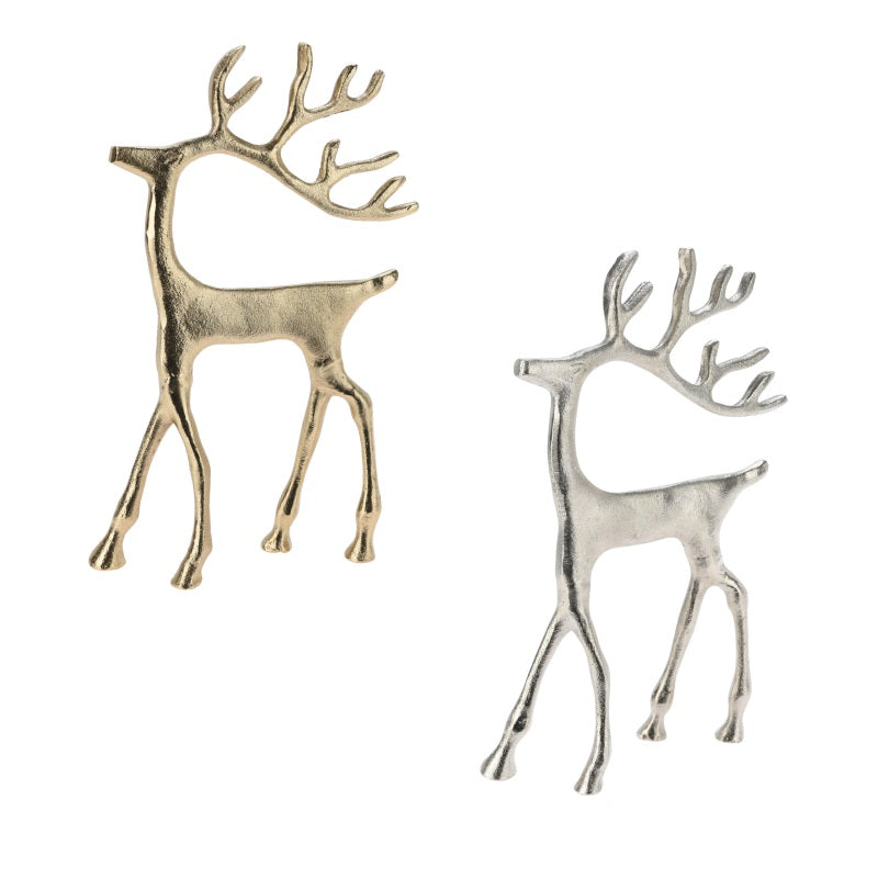 ΤΑΡΑΝΔΟΣ XMAS 20x31cm ΧΡΥΣΟ ΑΣΗΜΙ H&S