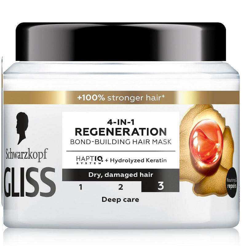 GLISS ΜΑΣΚΑ ΜΑΛΛΙΩΝ 400ml REGENARATION