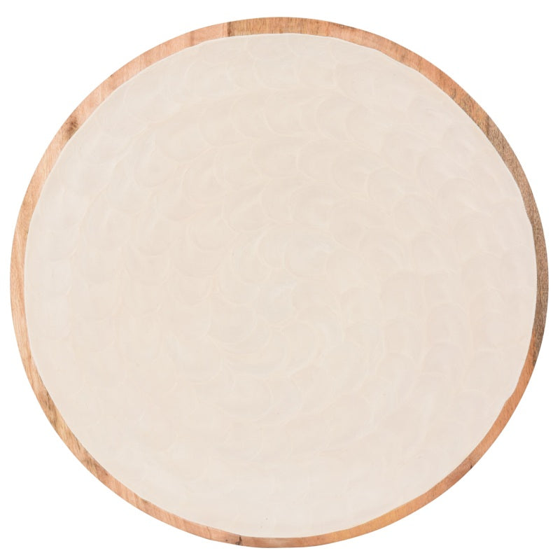ΠΙΑΤΕΛΑ ΞΥΛΙΝΗ 38cm ME ΡΗΤΙΝΗ