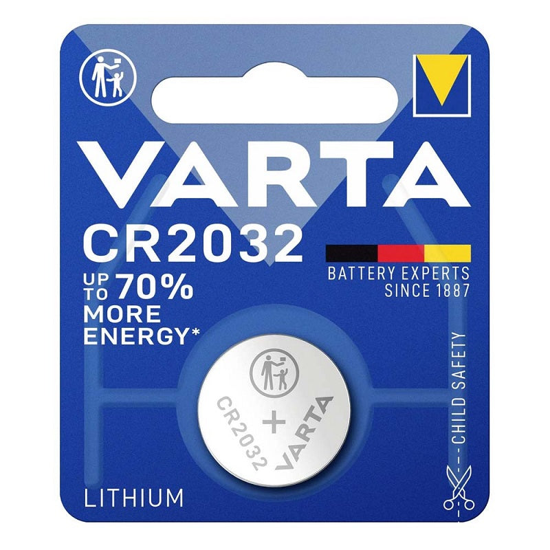 ΜΠΑΤΑΡΙΑ ΛΙΘΙΟΥ CR2032 3V VARTA
