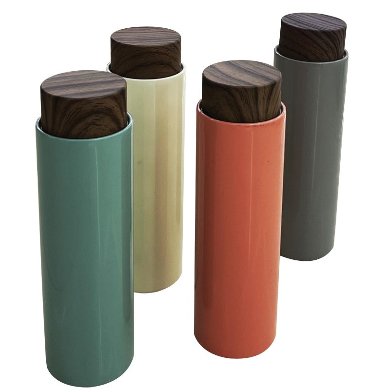 ΘΕΡΜΟΣ INOX 410ml ΜΕ ΚΑΠΑΚΙ WOOD