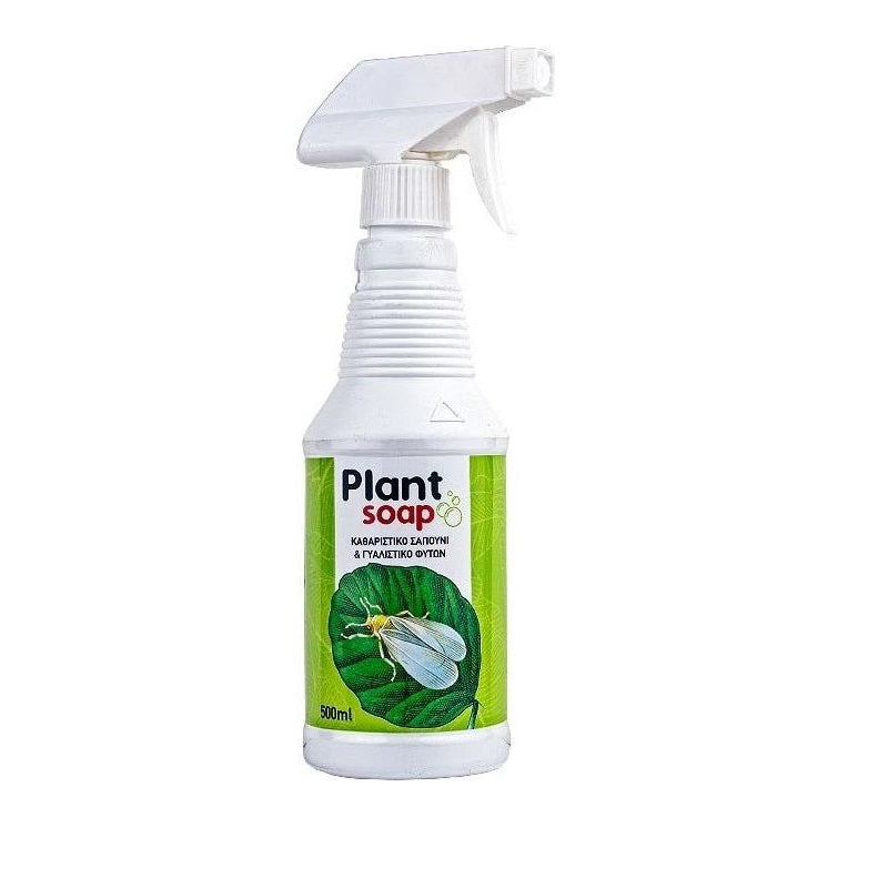 ΓΥΑΛΙΣΤΙΚΟ & ΚΑΘΑΡΙΣΤΙΚΟ ΦΥΛΛΩΝ PLANT SOAP 500ml
