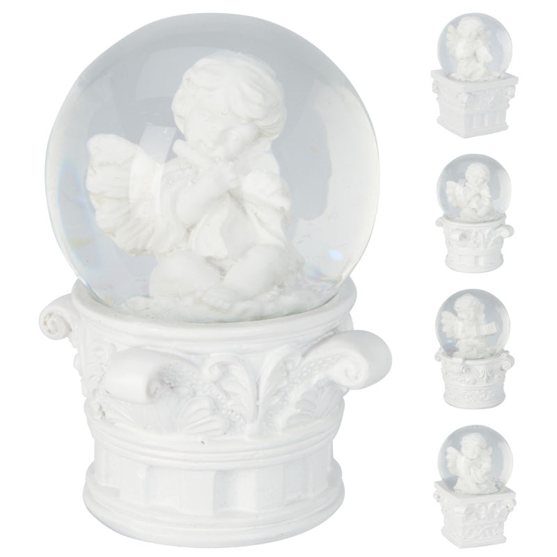 ΧΙΟΝΟΜΠΑΛΑ ΓΥΑΛΙΝΗ 7εκ XMAS ΑΓΓΕΛΟΣ ΣΕ ΚΙΟΝΑ