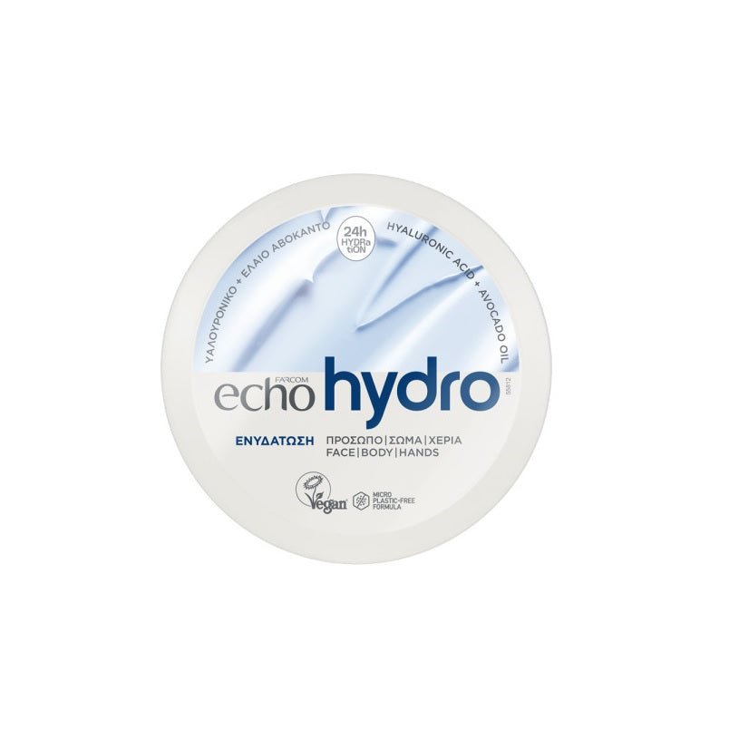 ΚΡΕΜΑ ΠΡΟΣΩΠΟΥ ΣΩΜΑΤΟΣ ΧΕΡΙΩΝ 200ml ECHO HYDRO
