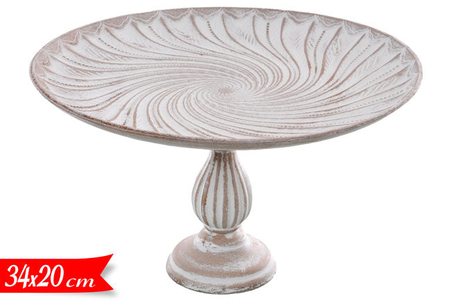 ΠΙΑΤΕΛΑ ΜΕ ΠΟΔΙ ΞΥΛΙΝΗ 34x20εκ