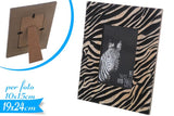 ΦΩΤΟΓΡΑΦΟΘΗΚΗ ΞΥΛΙΝΗ ΖΕΒΡΑ 10x15cm