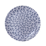 ΠΙΑΤΟ ΡΗΧΟ 27cm TRIANGLES ΛΕΥΚΟ ΣΙΕΛ