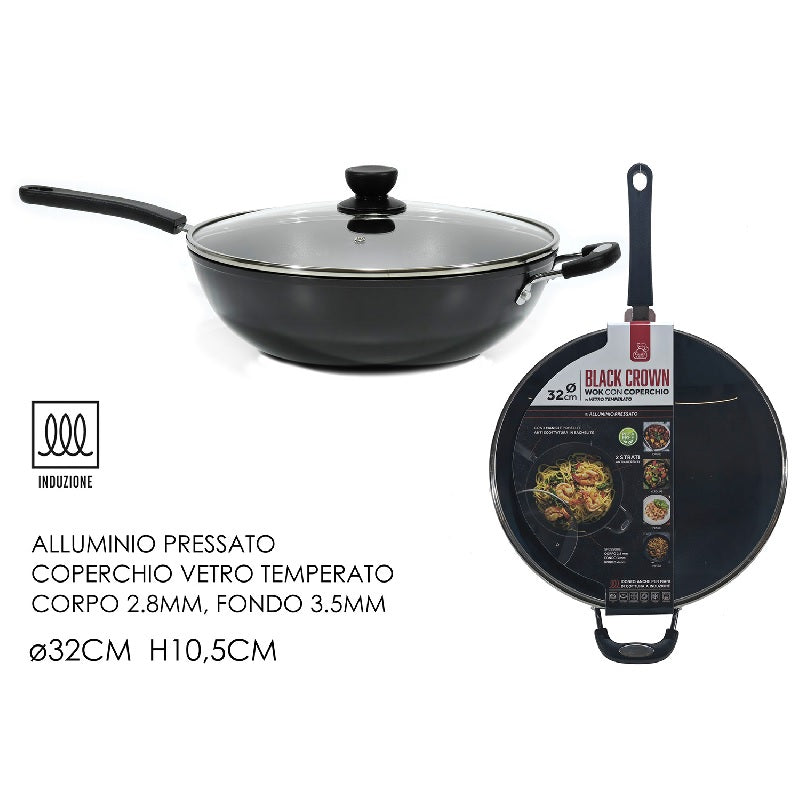 ΓΟΥΟΚ 32cm ΜΕ ΚΑΠΑΚΙ BLACK CROWN