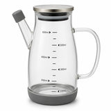 ΛΑΔΙΚΟ ΓΥΑΛΙΝΟ 600ml INOX ΚΑΠΑΚΙ