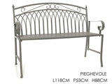 ΠΑΓΚΑΚΙ ΜΕΤΑΛΛΙΚΟ 118x53x88cm ΜΕ ΣΧΕΔΙΑ