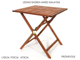 ΤΡΑΠΕΖΙ ΞΥΛΙΝΟ ΠΤΥΣΣΟΜΕΝΟ 70x70x73cm