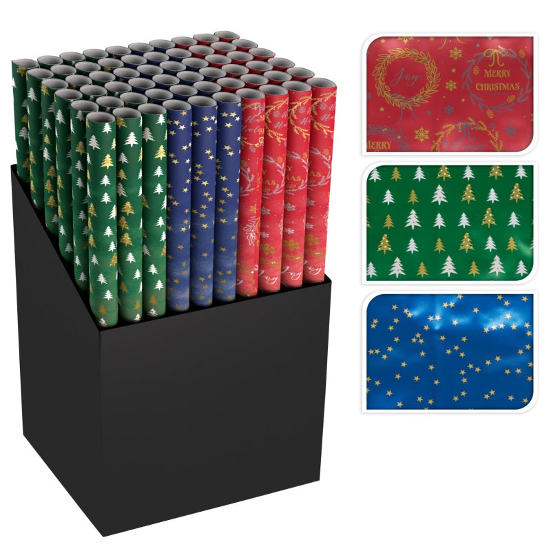 ΧΑΡΤΙ ΠΕΡΙΤΥΛΙΓΜΑΤΟΣ 70x200cm ΜΕΤΑΛΛΙΖΕ ΔΙΑΦΟΡΑ ΣΧΕΔΙΑ XMAS