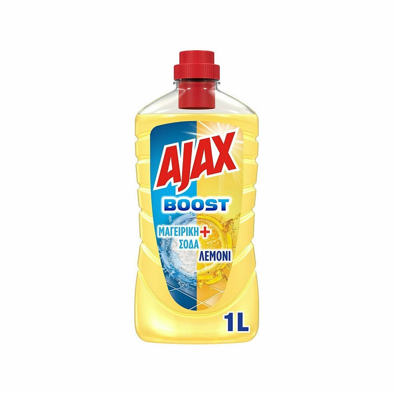 AJAX ΥΓΡΟ ΓΕΝΙΚΗΣ ΧΡΗΣΗΣ BOOST ΛΕΜΟΝΙ 1lt
