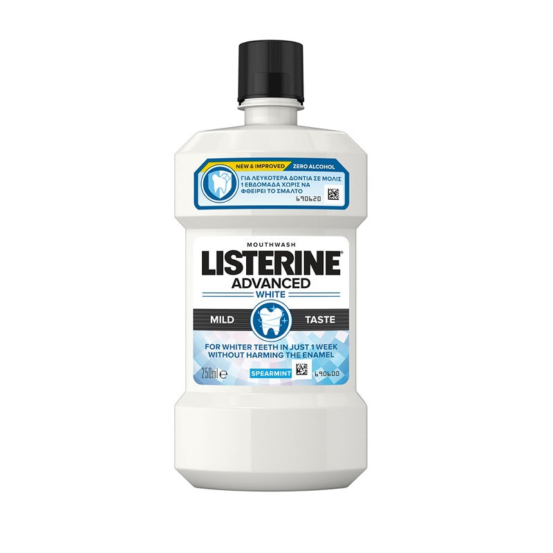 LISTERINE 250ml ADVANCED WHITE