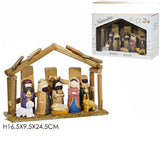 ΦΑΤΝΗ ΜΕ 8 ΦΙΓΟΥΡΕΣ 16.5x9.5x24.5cm VESTI CASA