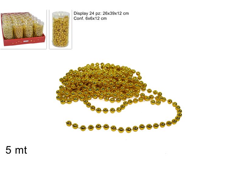 ΓΙΡΛΑΝΤΑ ΠΕΡΛΑ 5m ΧΡΥΣΗ