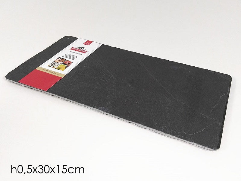 ΠΛΑΤΟ ΣΕΡΒΙΡΙΣΜΑΤΟΣ ΜΑΥΡΟ 30x15cm GUSTO CASA