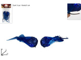 ΠΟΥΛΑΚΙΑ GLITTER ΜΠΛΕ 2TEM 11cm ΚΛΙΠ