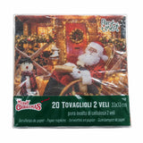 ΧΑΡΤΟΠΕΤΣΕΤΕΣ XMAS ΠΟΛΥΤΕΛΕΙΑΣ ΑΗ ΒΑΣΙΛΗΣ 33x33cm 20ΤΕΜ