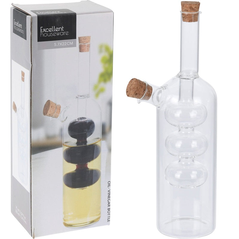 ΛΑΔΟΞΥΔΟ ΓΥΑΛΙΝΟ 225ml & 75ml ΜΕ ΦΕΛΛΟ