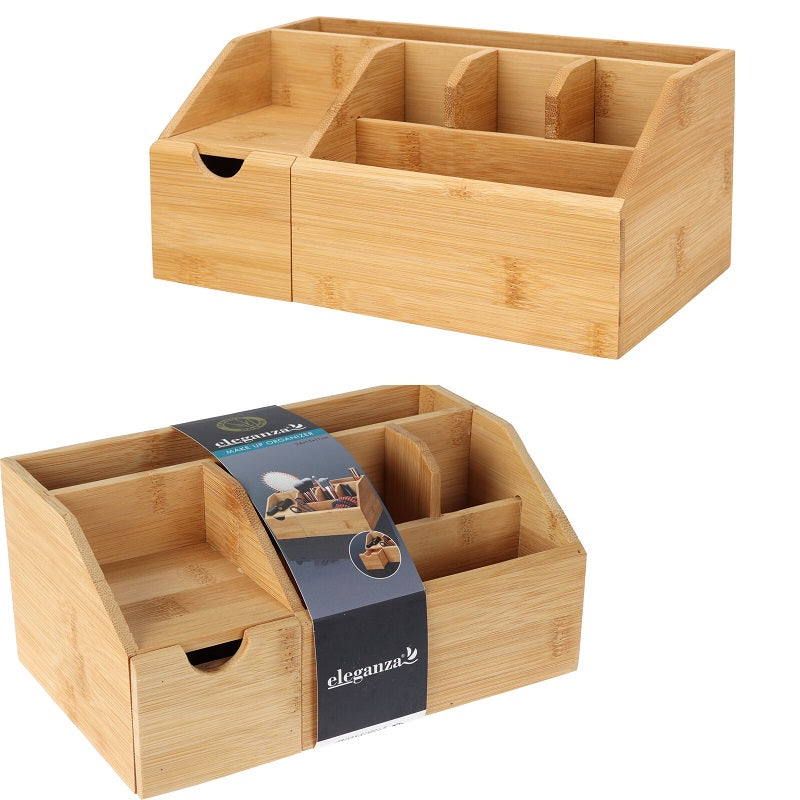 ΘΗΚΗ ΚΑΛΛΥΝΤΙΚΩΝ 7 ΘΕΣΕΩΝ ΜΕ ΣΥΡΤΑΡΙ BAMBOO ELEGANZA