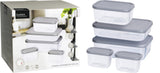 ΦΑΓΗΤΟΔΟΧΕΙΟ ΓΥΑΛΙΝΟ ΣΕΤ 5ΤΕΜ 2x300-750-1200-1700ml EXCELLENT HOUSEWARE
