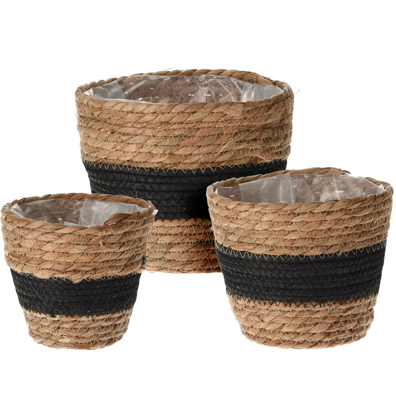 ΚΑΣΠΩ BAMBOO BLACK 23x18cm H&S COLLECTION